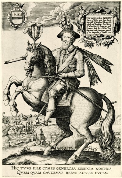 Robert Devereux Earl of Essex by German School