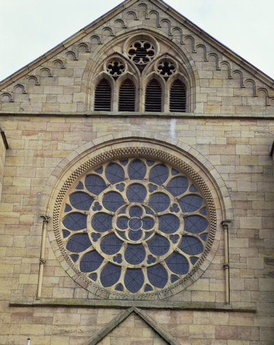 Rose Window, 1249 by German School
