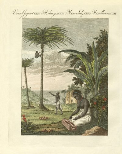 Scenes from Africa by German School