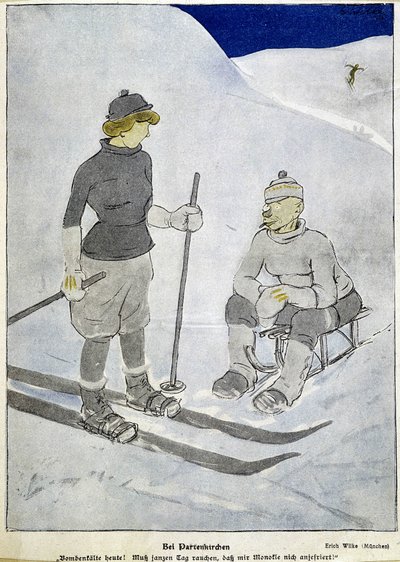 Ski and Toboggan - German Press by German School