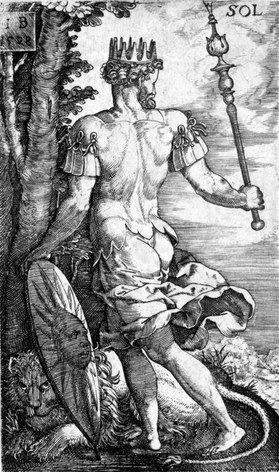 Sol, Printed by Georg Pencz, 1529 by German School