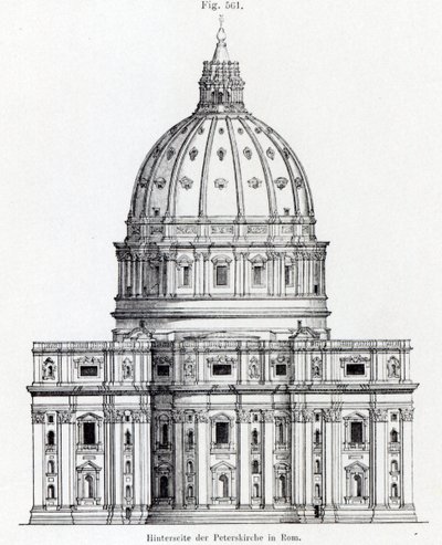 St. Peters, Rome by German School