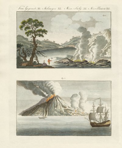 Strange Volcanic Objects from Sub-Italy by German School