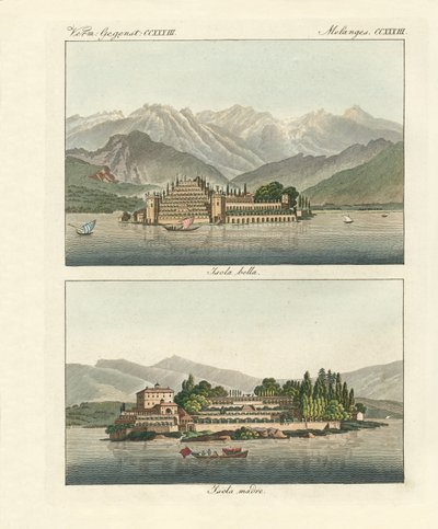 The Borromeo Islands by German School