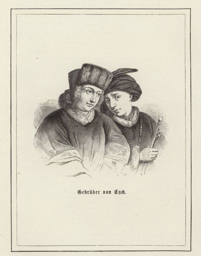 The Brothers Van Eyck by German School