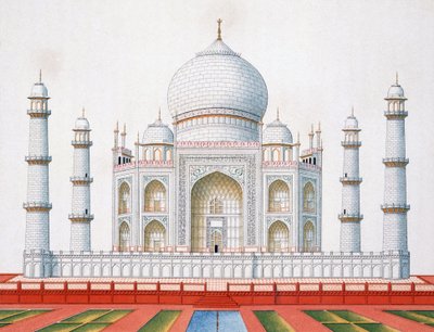 The Taj Mahal by German School