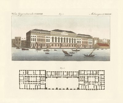 The New Customs House in London by German School