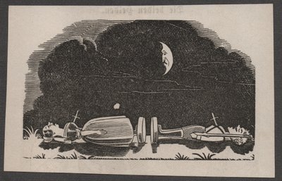 Tragedy in Moonlight by German School