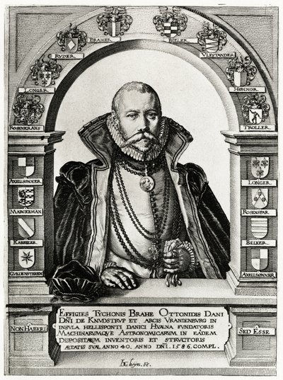 Tycho Brahe by German School