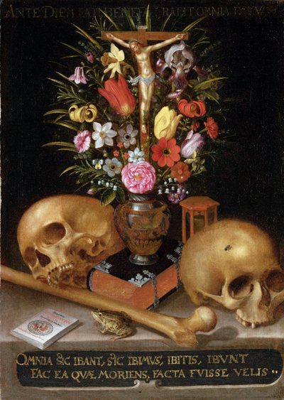 Vanitas Still Life by German School