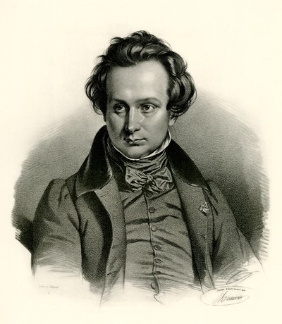 Victor Hugo by German School
