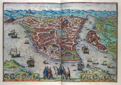 View of Constantinople by German School