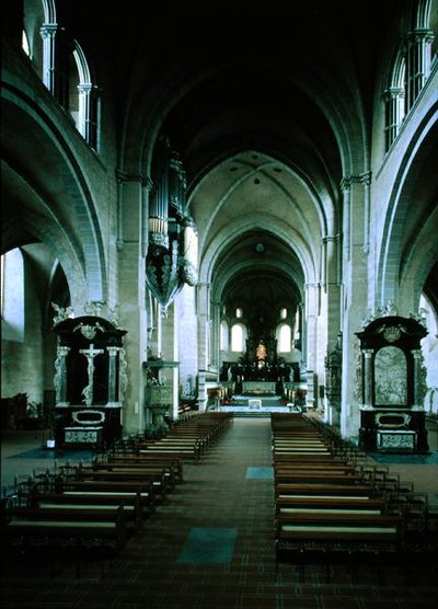 View of the interior by German School