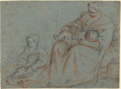 Domestic Scene by Gerolamo Bassano