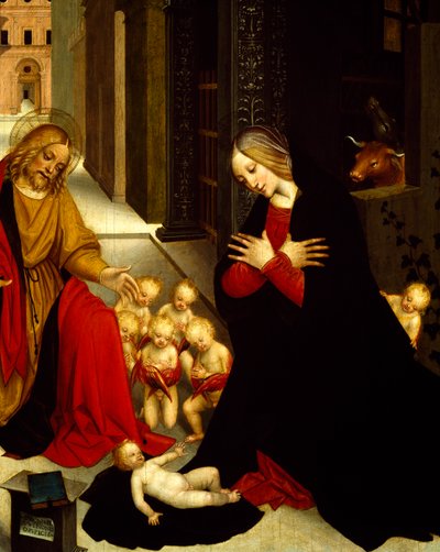 Nativity by Gerolamo Giovenone