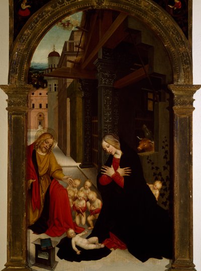 Nativity by Gerolamo Giovenone