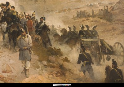 Battle of the Chernaya by Gerolamo Induno