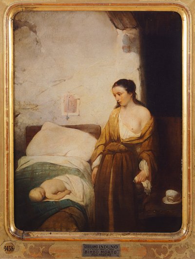 Poor Mother by Gerolamo Induno