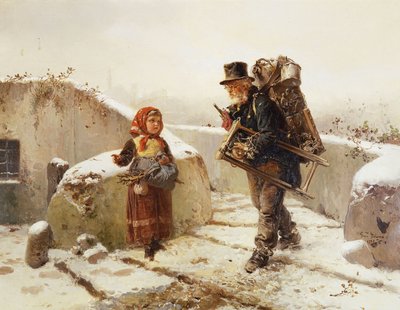 The Pedlar by Gerolamo Induno