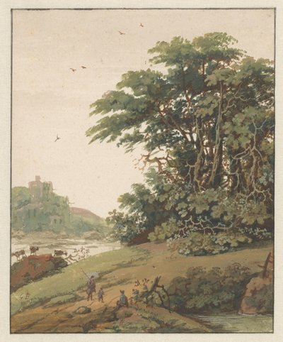 Landscape by Gerrit Battem