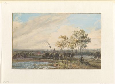 River Landscape by Gerrit Battem