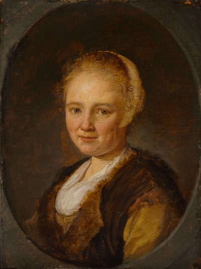 A Young Woman by Gerrit Dou