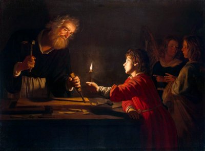 Childhood of Christ, c. 1620 by Gerrit van Honthorst