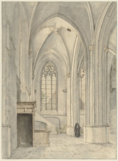 Interior of the Church of Rhenen by Gerrit Lamberts