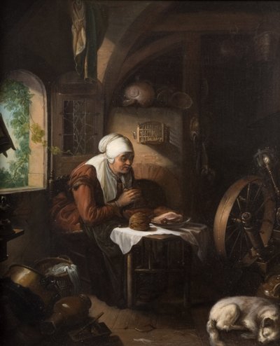 Grace Before Meat by Gerrit Dou
