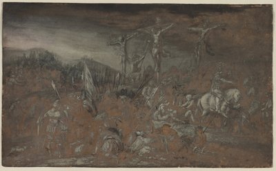 The Crucifixion, late 1600s by Gerrit van Battem