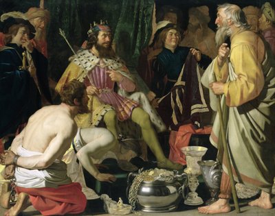 Croesus and Solon by Gerrit van Honthorst