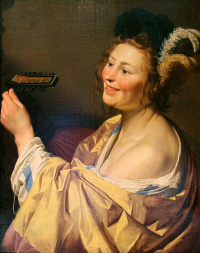 Lute Player by Gerrit van Honthorst
