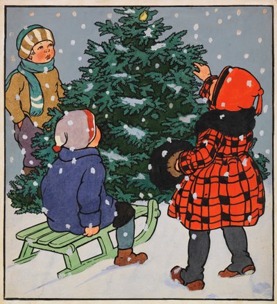Illustration to My Dear Little Book, 1928 by Gertrud Caspari