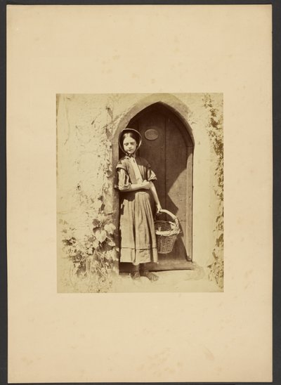 Girl Standing in Doorway by Gertrude Elizabeth Rogers