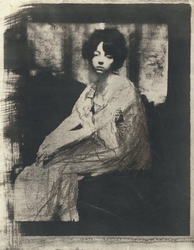 Seated Woman by Gertrude Käsebier