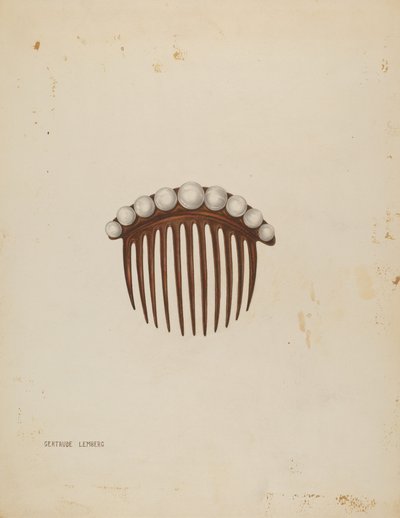 Comb by Gertrude Lemberg
