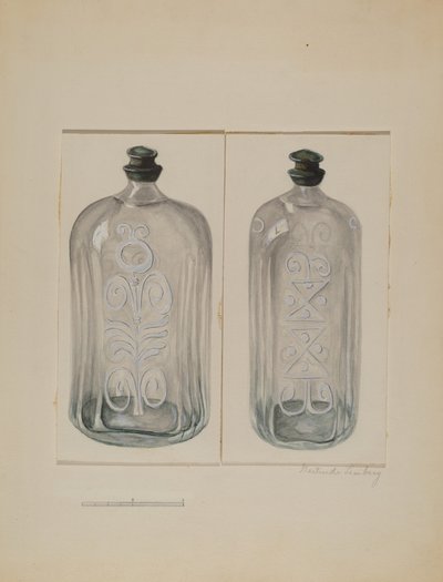 Cordial Bottle by Gertrude Lemberg