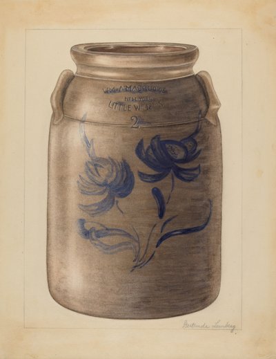 Jar, c. 1936 by Gertrude Lemberg