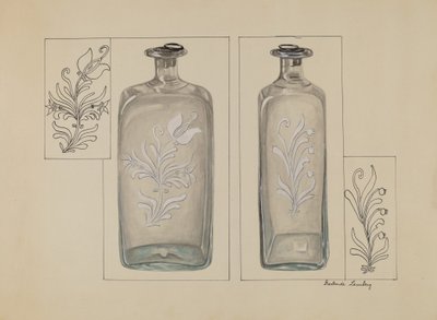 Liquor Bottle, c. 1936 by Gertrude Lemberg