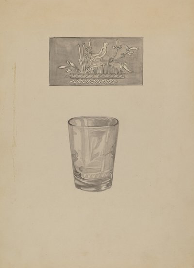 Whiskey Glass by Gertrude Lemberg