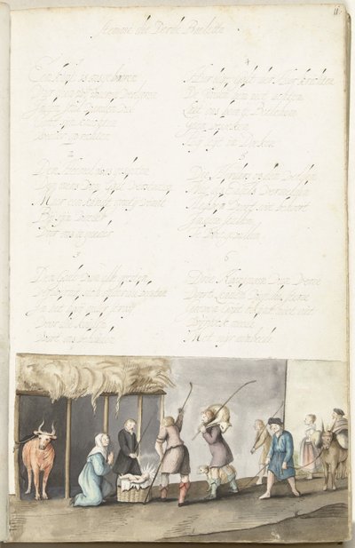 Adoration of the Shepherds by Gesina ter Borch