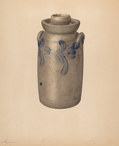 Butter Churn by Giacinto Capelli