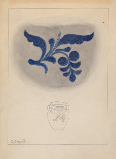 Jar by Giacinto Capelli