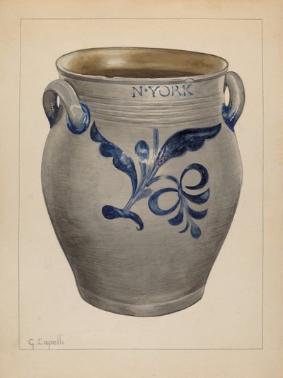Jar by Giacinto Capelli