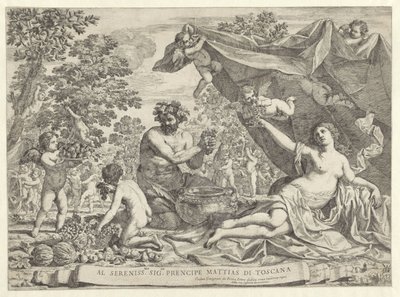 The Grape Harvest by Giacinto Gimignani