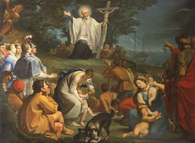 Sermon of Saint Vincent de Paul by Giacomo Zoboli