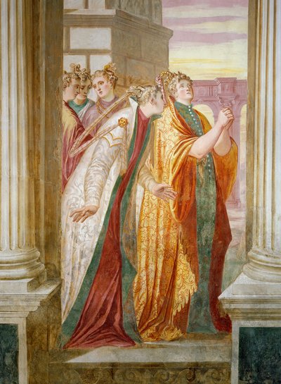 Sophonisba in tears by Giambattista Zelotti