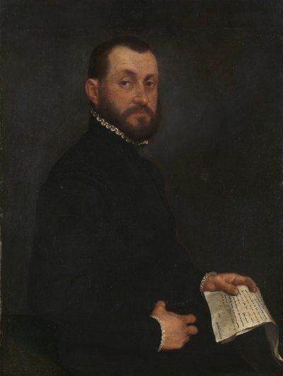 Portrait of a Man by Giambattista Moroni
