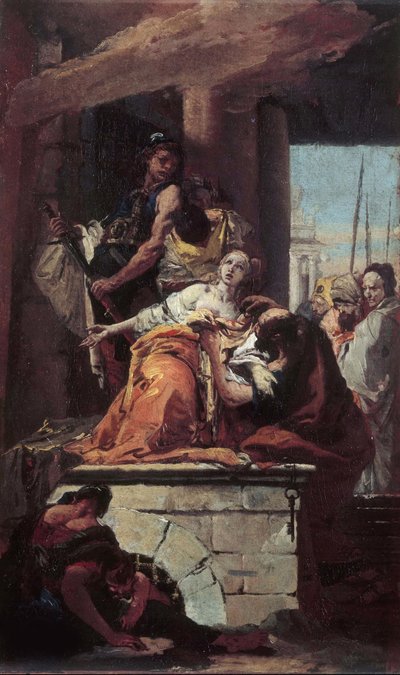 The Martyrdom of Saint Agatha by Giambattista Tiepolo