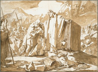 The Meeting of Abraham and Melchizedek by Giambattista Tiepolo